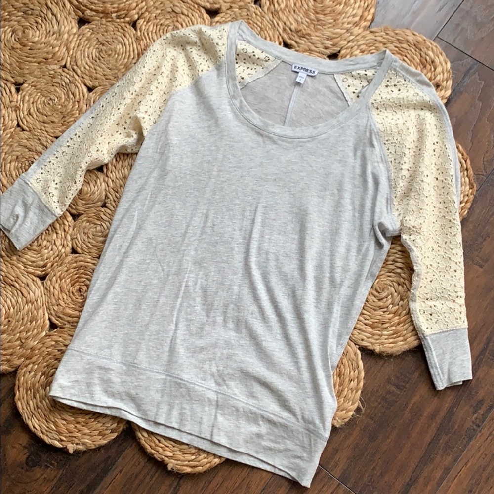 Express top with Lace